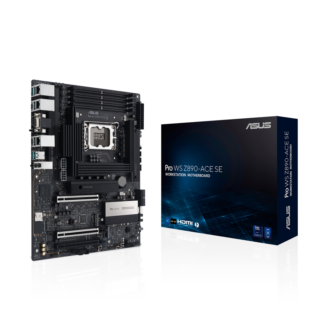 WS向けIntel Z890マザーボード「PRO WS Z890-ACE SE」、AMD